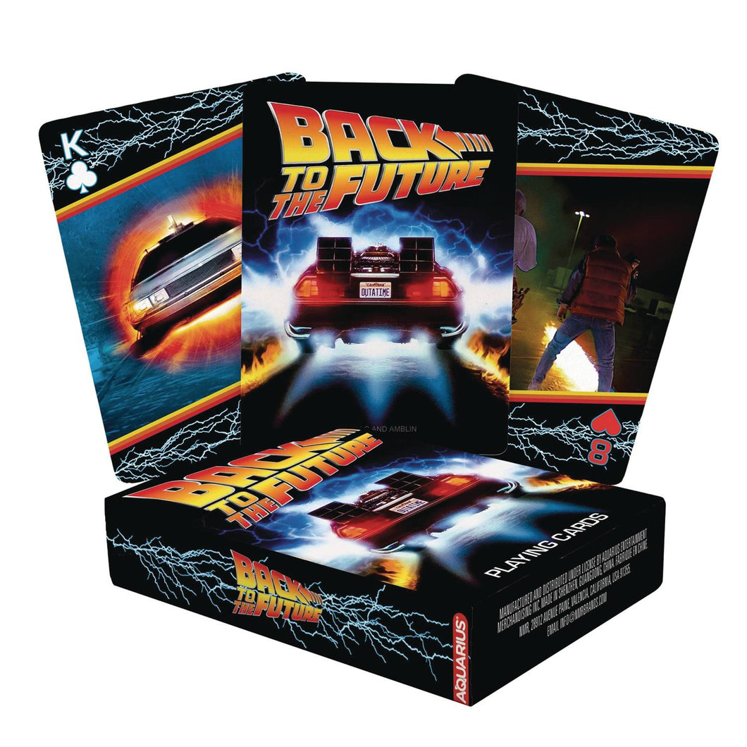 Back to the Future Playing Cards