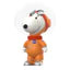 Load image into Gallery viewer, Peanuts SuperSize Vinyl  Snoopy (Orange Spacesuit)
