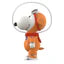 Load image into Gallery viewer, Peanuts SuperSize Vinyl  Snoopy (Orange Spacesuit)
