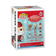 Load image into Gallery viewer, Funko Pop! Movies 1262 Rudolph Red-Nosed Reindeer - Santa Claus
