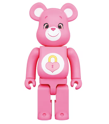 BE@RBRICK CARE BEARS SECRET BEAR 1000%