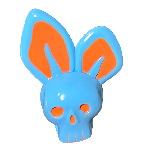 Skull Fly Rat Fink Sofubi (Blue)
