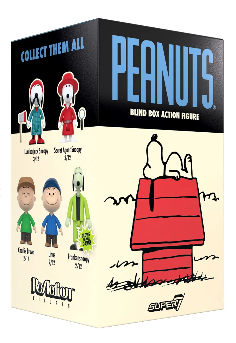 Super7 Peanuts Snoopy Action Figure Blind Box (Wave 04)