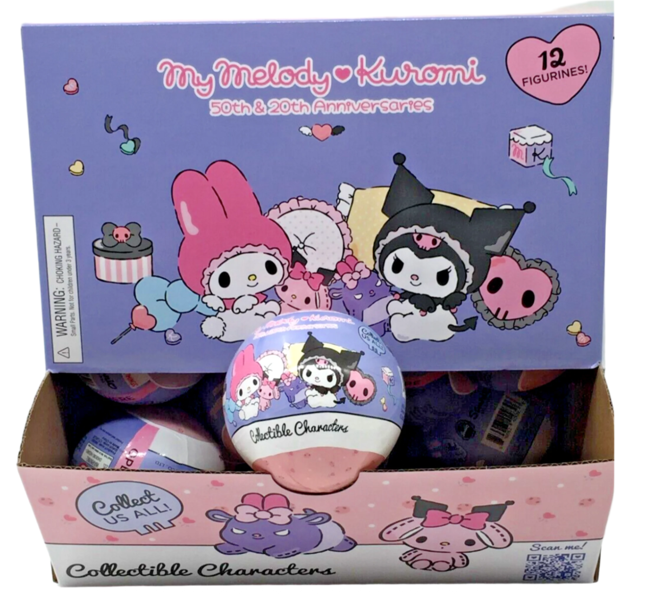 My Melody Kuromi 20th & 50th Anniversaries Capsule (Blind) – 3DRetro