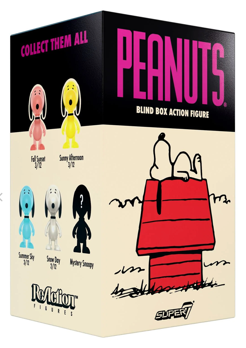Super7 Peanuts More Snoopies Action Figure Blind Box (Wave 05)