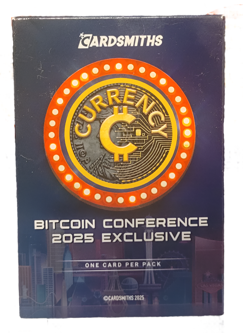 Cardsmiths Currency Trading Cards - Bitcoin Conference 2025 Exclusive