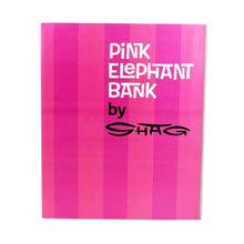 Load image into Gallery viewer, 3Dretro x Shag Pink Elephant Vinyl Coin Bank Figure
