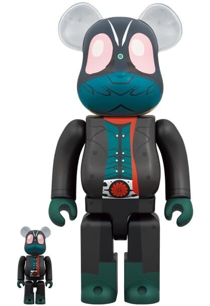 BE@RBRICK KAMEN RIDER SHIN KAMEN RIDER (Coat Ver. 1) 100% + 400%