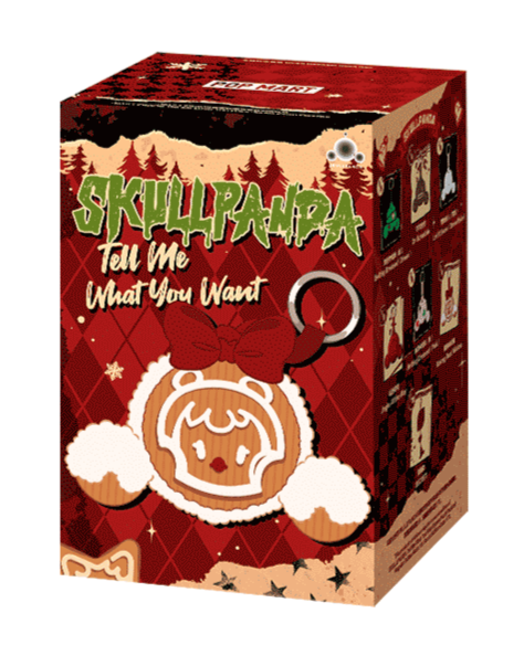 Pop Mart Official Skullpanda Tell Me What You Want Series - Plush Blind Box