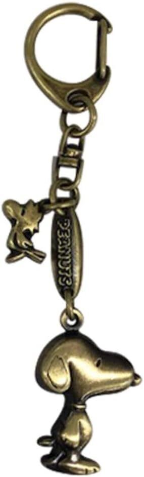 Peanuts Snoopy Gold Keychain