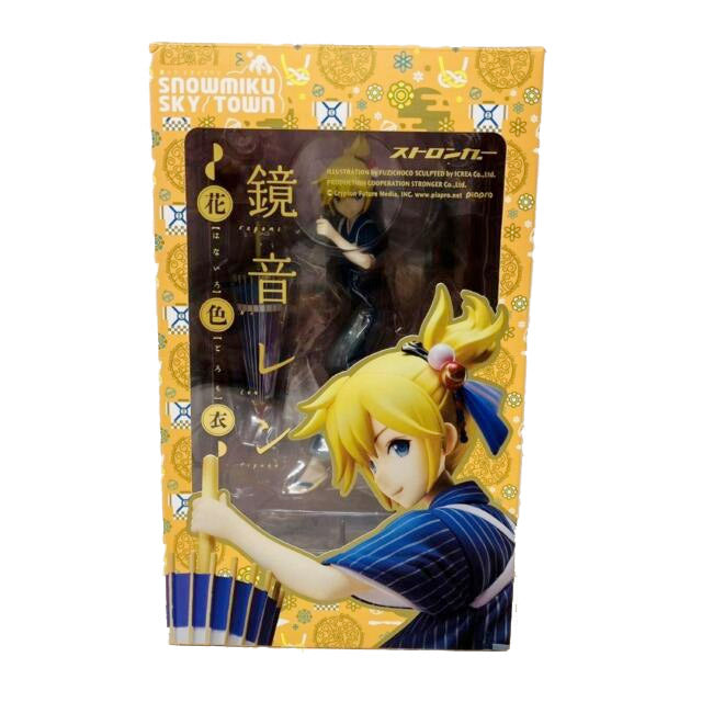 Kagamine Len Hanairogoromo Snowmiku Sky Town Figure