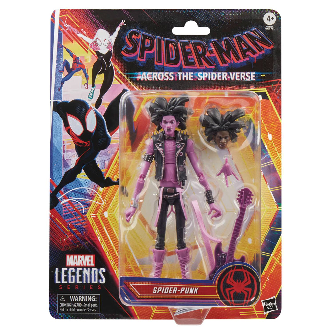 Spider-Man Across The Spider-Verse Marvel Legends 6-Inch Action Figure - Spider-Punk