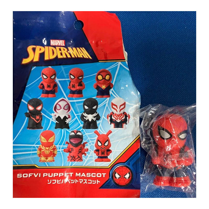 Marvel Spider-Man Sofvi Puppet Mascot Blind Bag