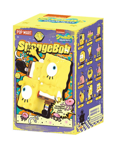 Pop Mart Official SpongeBob Daily Quirks Blind Box