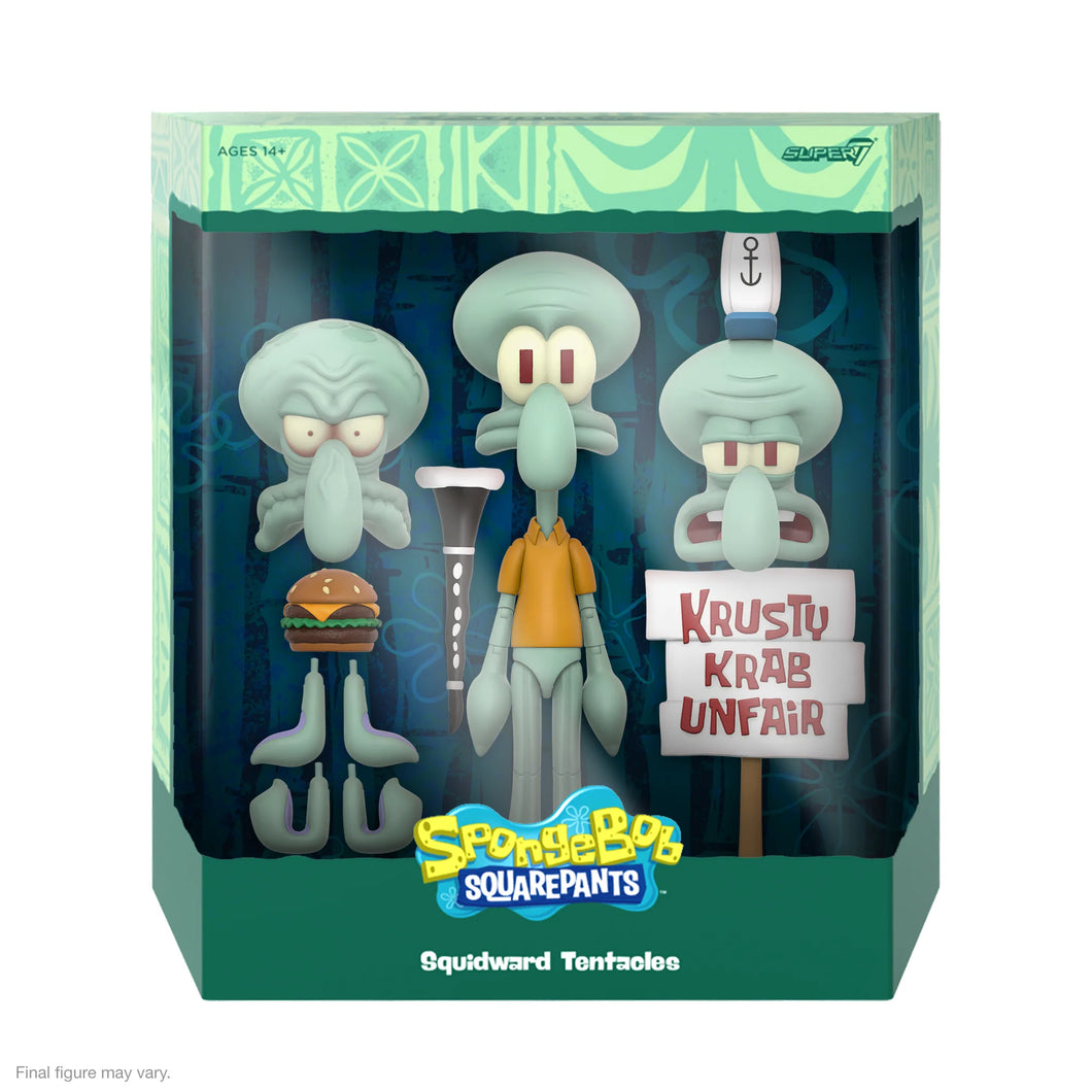 Super7 ULTIMATES! Spongebob Squarepants - Squidward Action Figure