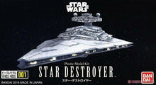 Load image into Gallery viewer, Star Wars 001 Star Destroyer Vehicle Model Kit
