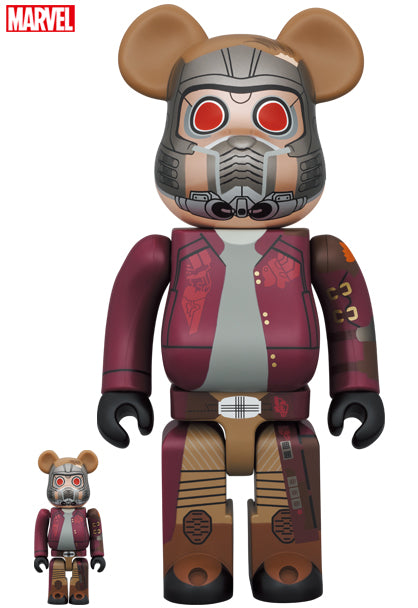 BE@RBRICK STAR-LORD FROM INFINITY SAGA 100％ & 400％