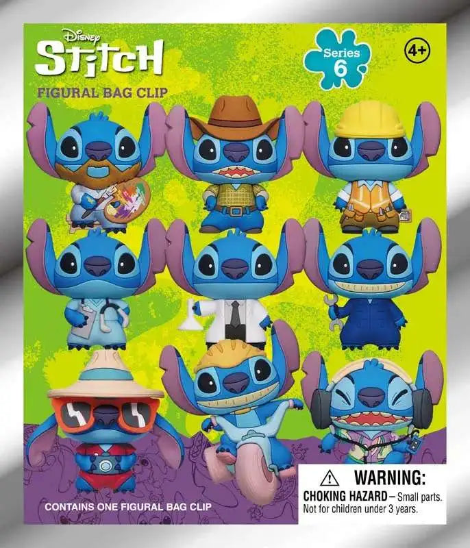 Disney 3D Figural Keyring Stitch Series 6 (Lilo & Stitch) Mystery Pack