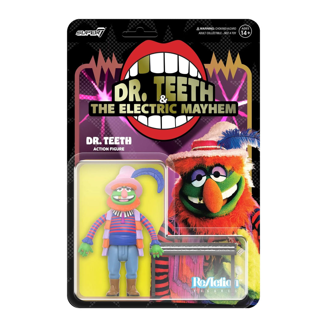 Super7 The Muppets ReAction Electric Mayhem Band Dr. Teeth