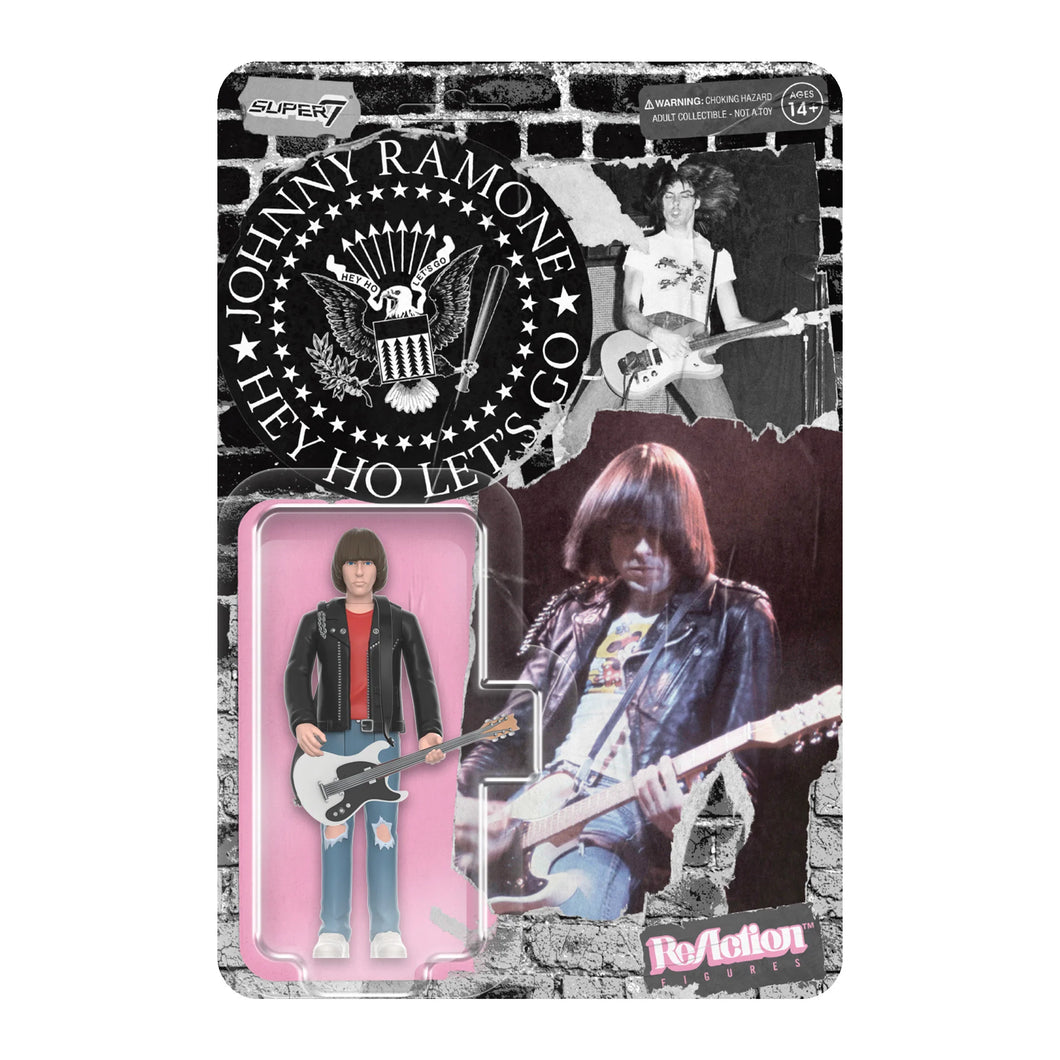 Super7 The Ramones - Johnny Ramone ReAction Figure