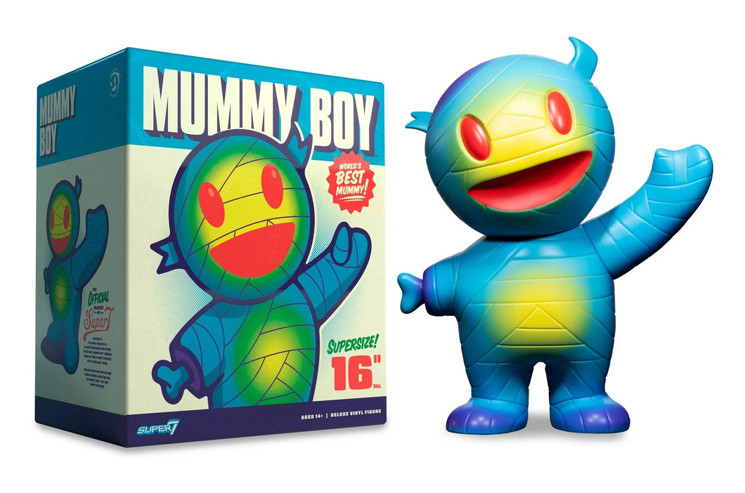 Super7 Supersize Mummy Boy Figure (Blue/Yellow)