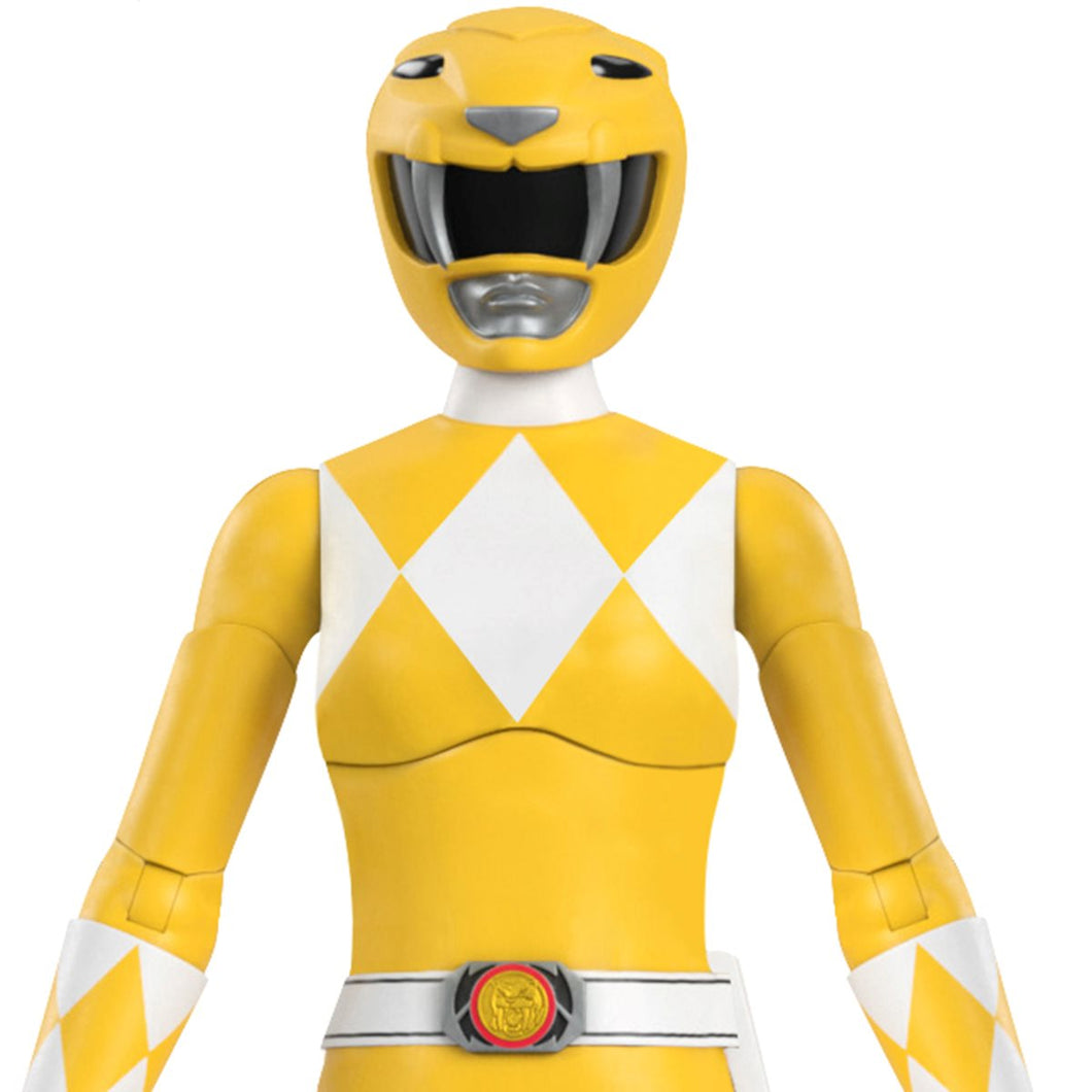 Super7 Power Rangers Ultimates Mighty Morphin Yellow Ranger 7-Inch Action Figure