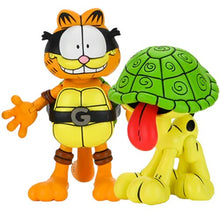 Load image into Gallery viewer, NECA Teenage Mutant Ninja Turtles (Archie Comics) x Garfield - Ultimate Garfello &amp; Odie 7” Scale Action Figures
