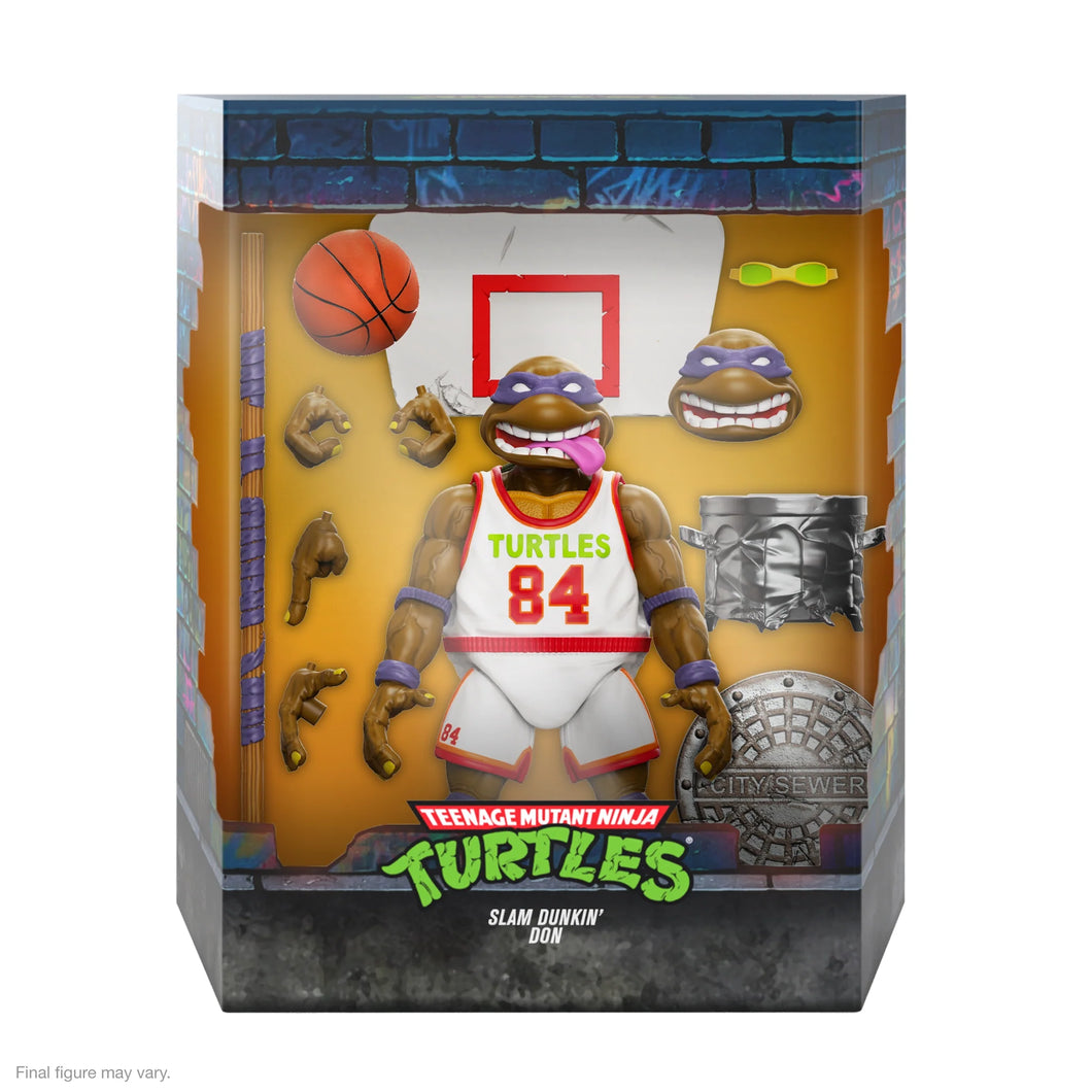 Super7 ULTIMATES! Teenage Mutant Ninja Turtles - Slam Dunkin' Don Action Figure