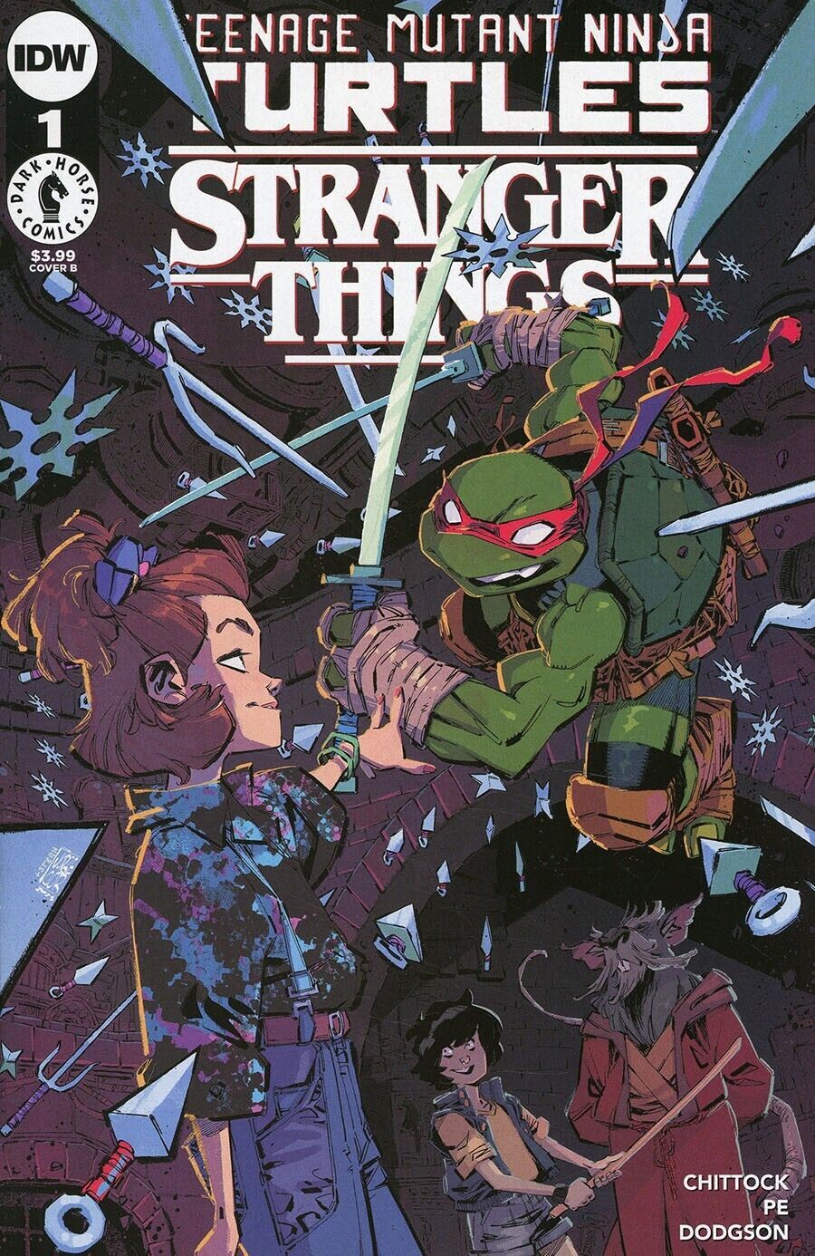 Teenage Mutant Ninja Turtles X Stranger Things #1 (Cover B: Corona)