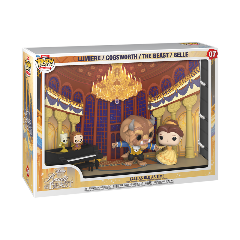 Funko Pop! Deluxe Moment: 07 - Beauty and the Beast: Tale as Old as Time