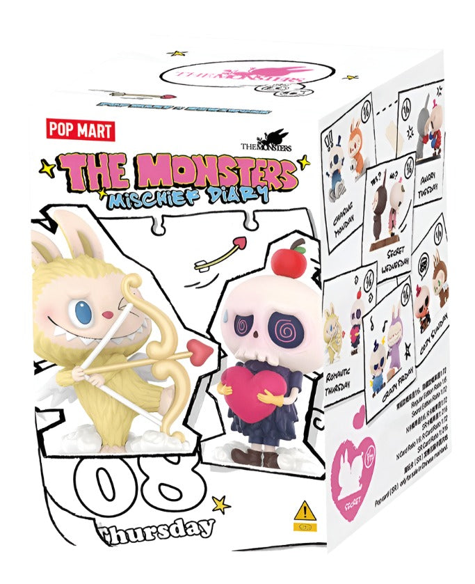 Pop Mart Official The Monsters Mischief Diary Series Blind Box