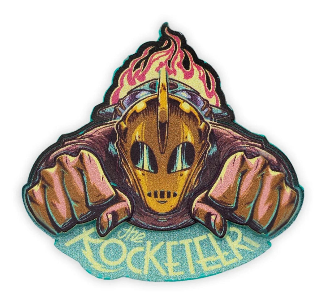 The Rocketeer Flying Enamel Pin