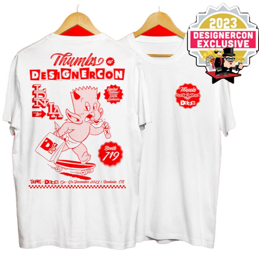 Thumbs1 x DesignerCon 2023 Limited Edition Shirt