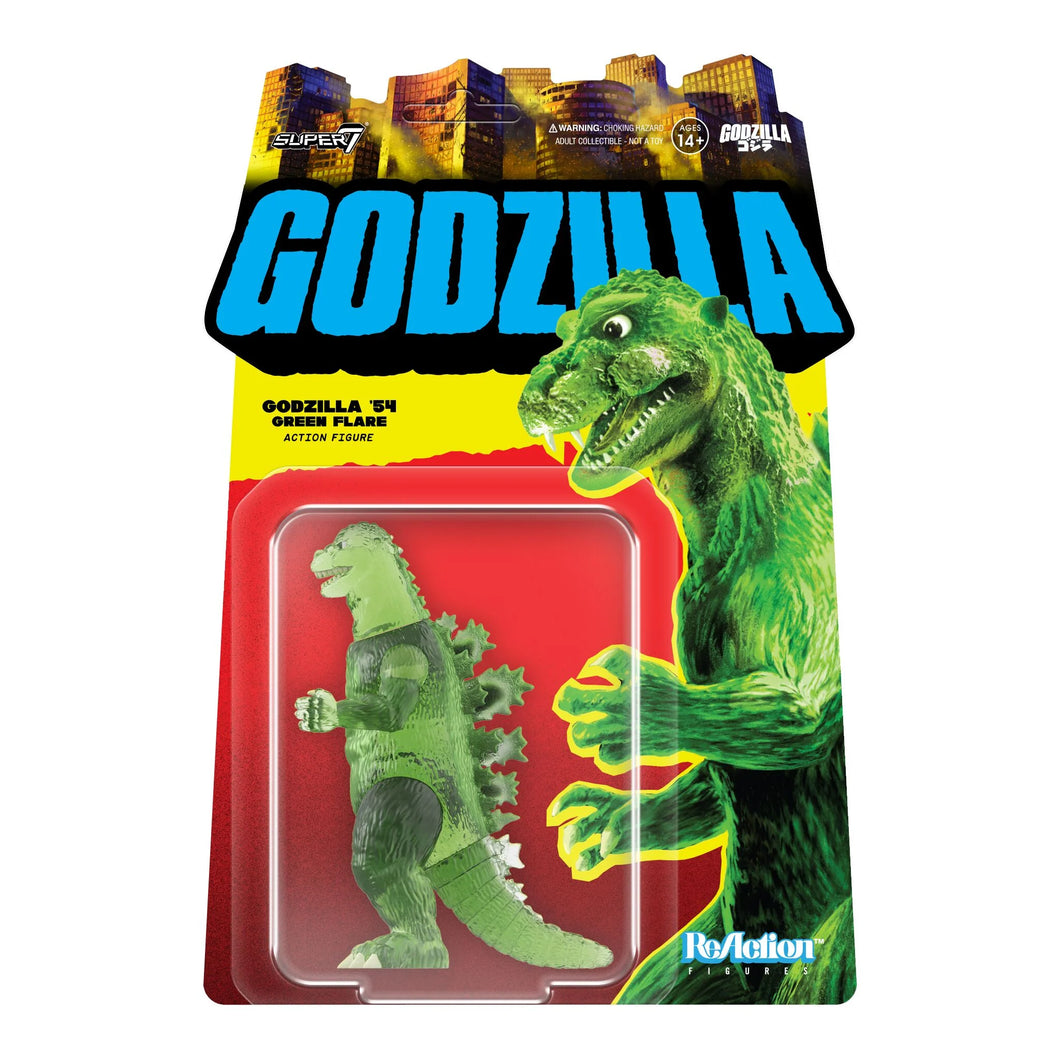 Super7 Toho ReAction Figure - Godzilla '54 (Green Flare)