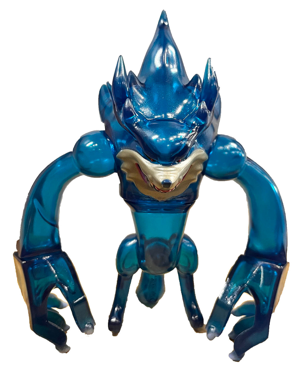 Toumart Inc. Blaze Fang Sofubi Figure (Semitransparent Blue)