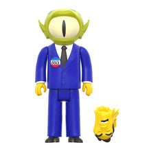 Load image into Gallery viewer, Super7 The Simpsons ReAction Figure - Treehouse of Horror - Alien President
