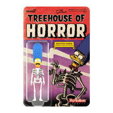 Load image into Gallery viewer, Super7 The Simpsons ReAction Figure - Treehouse of Horror - Skeleton Marge
