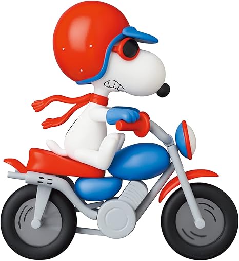 Medicom Toy UDF Peanuts - Motocross Snoopy