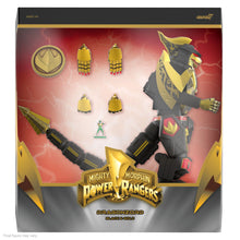 Load image into Gallery viewer, Super7 Power Rangers Ultimates Mighty Morphin Dragonzord Action Figure (Black &amp; Gold)

