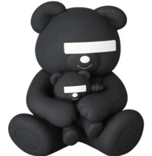 MEDICOM x Undercover Toy Bear Figure - Black