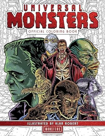 Universal Monsters Official Coloring Book