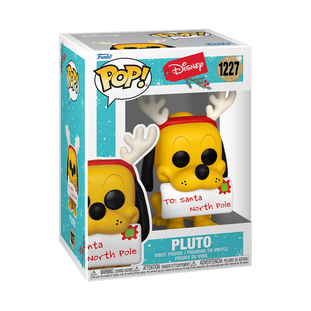 Funko Pop! 1227 Disney Holiday Pluto Figure