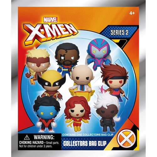 X-Men 3D Foam Bag Clip - Series 2