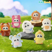 Load image into Gallery viewer, Panda Roll The Zoo in Hands Series Plush Keychain Blind Box
