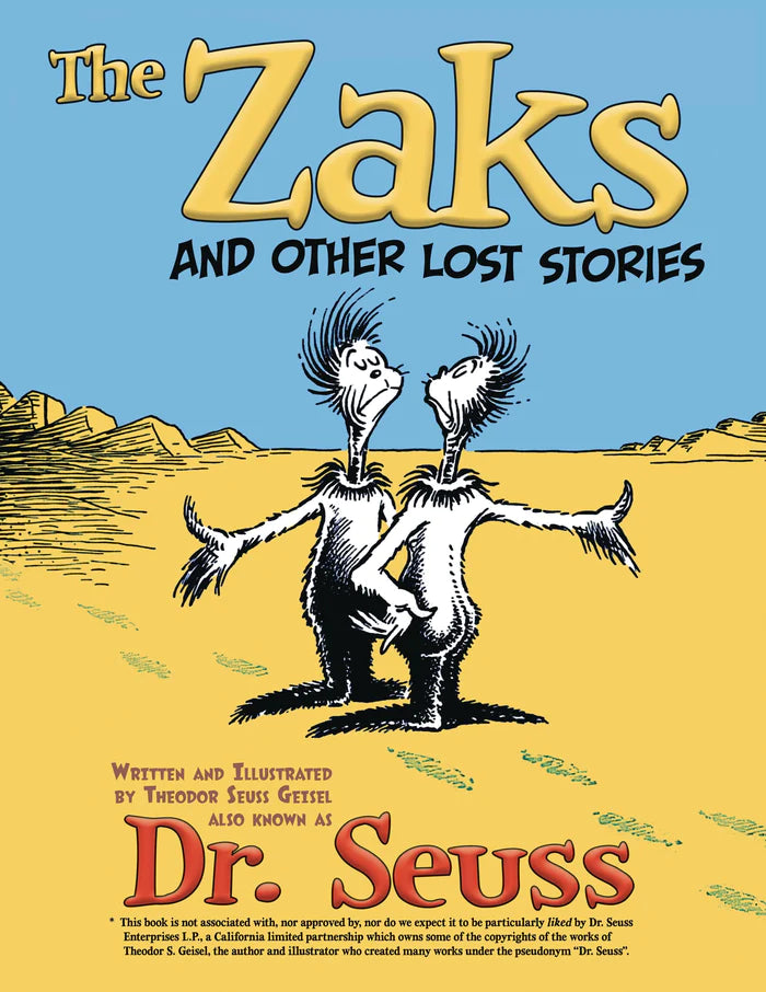 Zaks and Other Lost Stories (Hardcover)