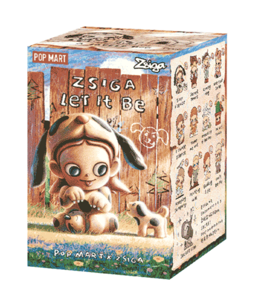 Pop Mart Official Zsiga Let it Be Series Blind Box