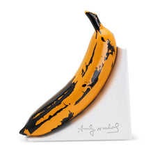 Load image into Gallery viewer, Kidrobot x Andy Warhol Resin Banana Bookends - Yellow Edition

