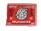 PP x Monster Daruma Embroidery Patch - Red Lucky Cat