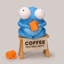 Load image into Gallery viewer, Coffee Testing Dept. Vinyl Figure
