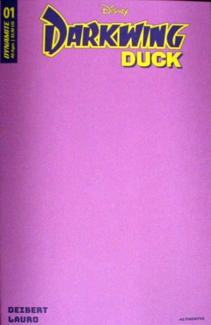 Darkwing Duck #1 Comic Book - Cover F (Purple Blank)